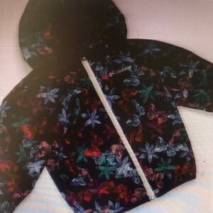 Columbia Kids' Floral Hooded Jacket - Multicolor